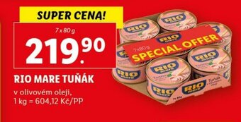 Lidl RIO MARE TUŇÁK nabídka