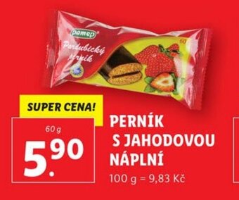 PERNÍK S JAHODOVOU NAPLNI