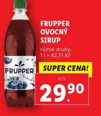FRUPPER OVOCNÝ SIRUP