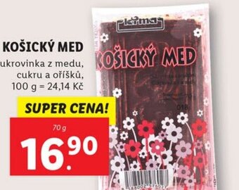 Lidl KOŠICKÝ MED nabídka