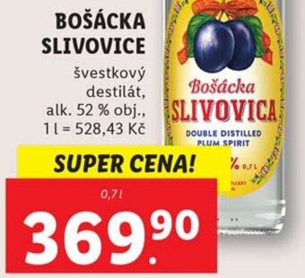 Lidl BOŠÁCKA SLIVOVICE nabídka