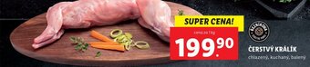 Lidl ČERSTVÝ KRÁLÍK nabídka