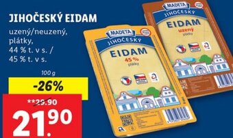 Lidl JIHOČESKÝ EIDAM nabídka