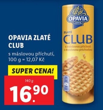 Lidl OPAVIA ZLATÉ CLUB nabídka