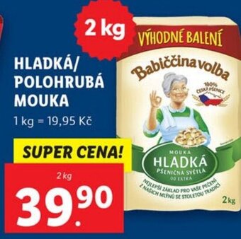 Lidl HLADKÁ/ POLOHRUBÁ MOUKA nabídka