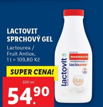 Lidl LACTOVIT SPRCHOVÝ GEL nabídka