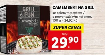 Lidl CAMEMBERT NA GRIL nabídka