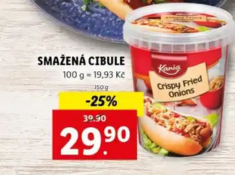 Lidl SMAŽENÁ CIBULE nabídka