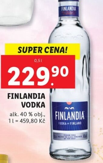 Lidl FINLANDIA VODKA nabídka