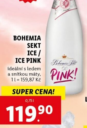 Lidl BOHEMIA SEKT ICE/ ICE PINK nabídka