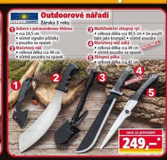 Norma Outdoorové nářadí nabídka