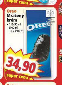 Norma Oreo mražený krém nabídka