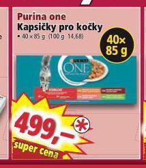 Norma Purina one kapsičky pro kočky nabídka