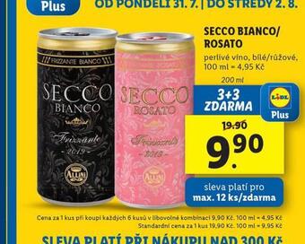 Lidl Secco bianco nabídka