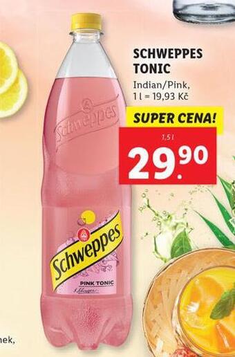 Lidl Schweppes tonic nabídka