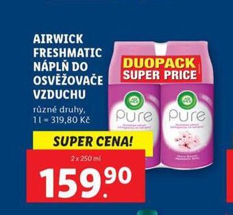 Lidl Airwick osvěžovač vzduchu nabídka