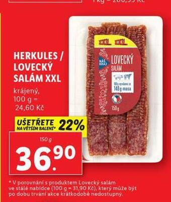 Lidl Herkules nabídka
