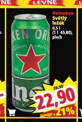 Norma Pivo heineken nabídka