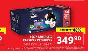 Lidl Felix kapsičky pro kočky nabídka