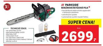 Lidl Benzínová řetězová pila nabídka