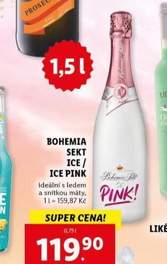 Lidl Bohemia sekt ice nabídka