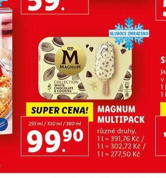 Lidl Magnum zmrzlina nabídka