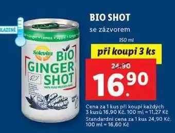Lidl Bio shot, 150 ml nabídka
