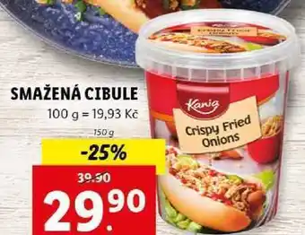 Lidl Smažená cibule, 150 g nabídka