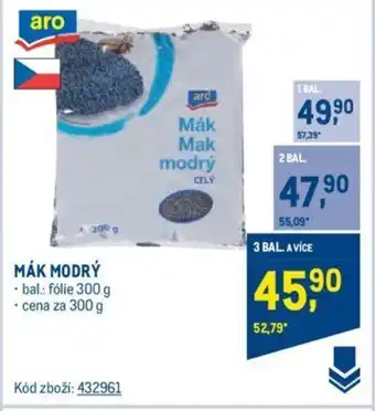aro MÁK MODRÝ