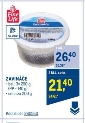 Makro Fine Life ZAVINÁČE nabídka