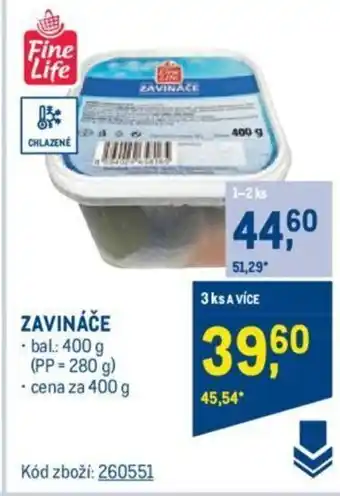 Makro Fine Life ZAVINÁČE nabídka