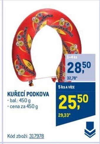 Makro KUŘECÍ PODKOVA nabídka