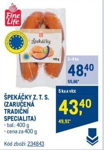Makro ŠPEKÁČKY Z. T. S. (ZARUČENÁ TRADIČNÍ SPECIALITA) nabídka