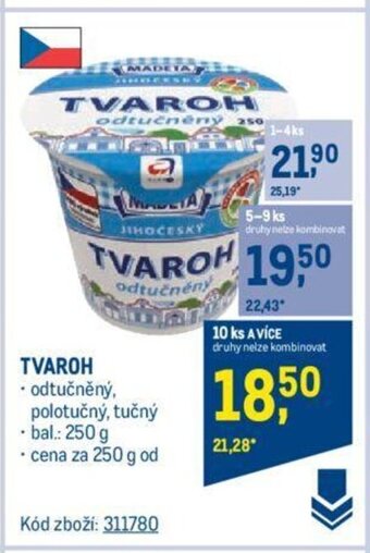 Makro TVAROH nabídka