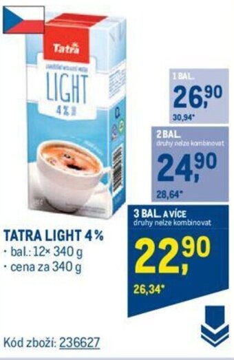 Makro TATRA LIGHT 4% nabídka