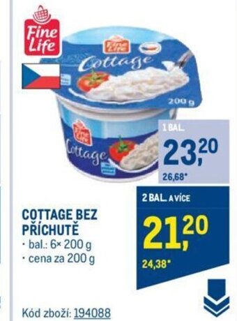 Makro COTTAGE BEZ PŘÍCHUTĚ nabídka