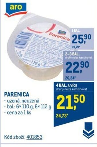 Makro PARENICA nabídka