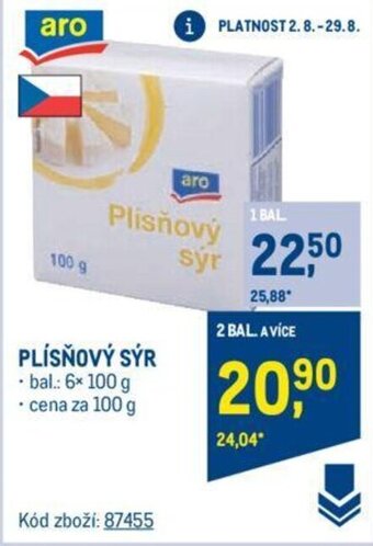 Makro PLÍSŇOVÝ SÝR nabídka