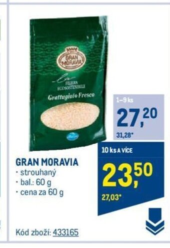 Makro GRAN MORAVIA nabídka