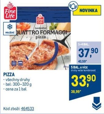 Makro PIZZA nabídka