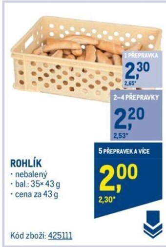 Makro ROHLÍK nabídka