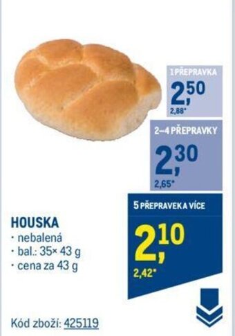 Makro HOUSKA nabídka