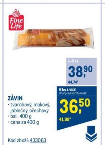 Makro Fine Life ZÁVIN nabídka