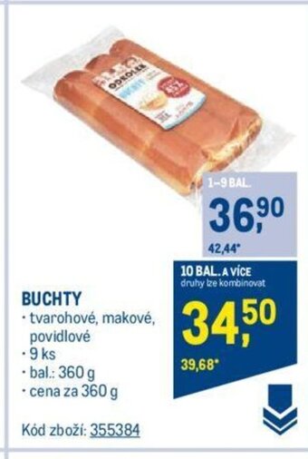 Makro BUCHTY nabídka