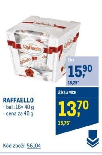 Makro RAFFAELLO nabídka