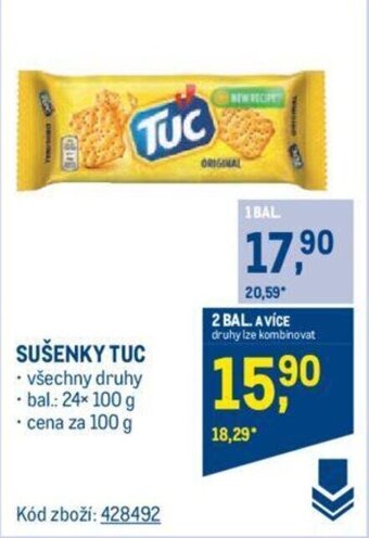 Makro SUŠENKY TUC nabídka