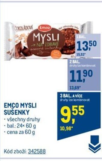 Makro EMCO MYSLI SUŠENKY nabídka