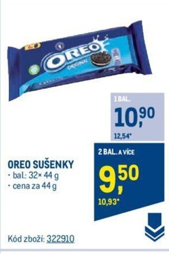 Makro OREO SUŠENKY nabídka