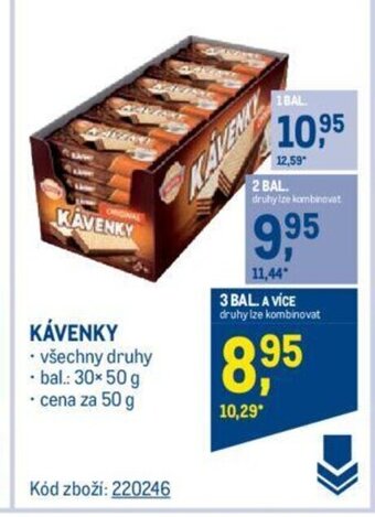 Makro KÁVENKY nabídka