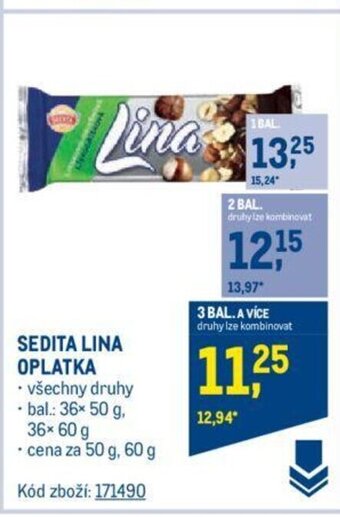 Makro SEDITA LINA OPLATKA nabídka
